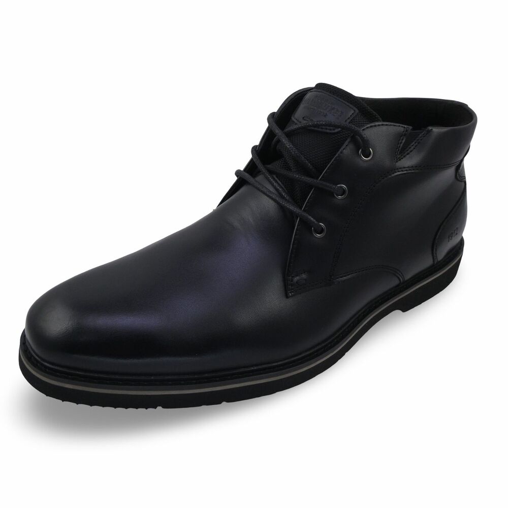 Nunn Bush Men's US 13 Denali Plain Toe Chukka Waterproof Boot, Black NWOB